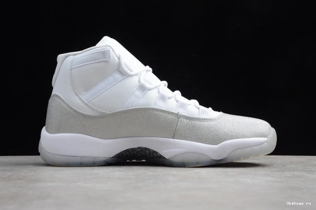 Metallic Air Grey SilverVast 11 WMNS Jordan White AR0715-100 0725